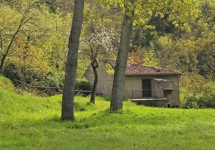 Il paesaggio intorno ai Mulini dell'Appennino Teramano