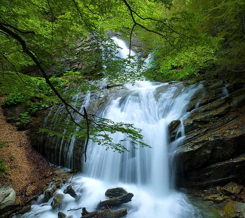 Il paesaggio intorno ai Mulini dell'Appennino Teramano